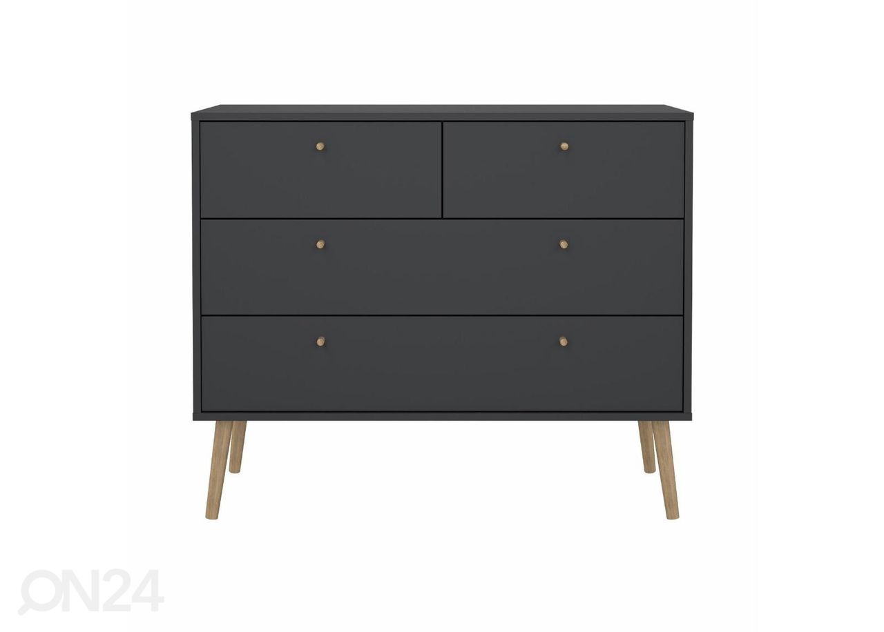 Lipasto Bodo 99 cm, harmaa kuvasuurennos