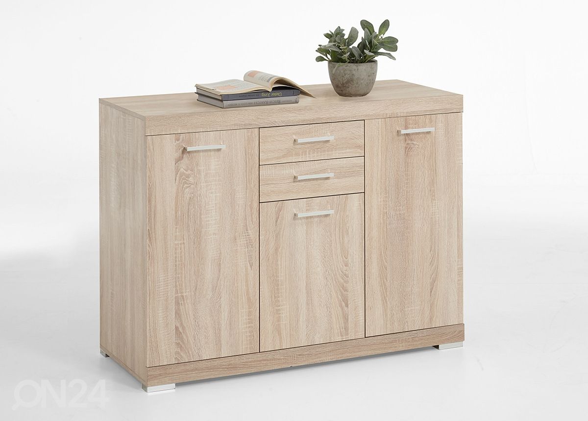 Lipasto Bristol 3 XL 120x50xh90 cm kuvasuurennos mitat