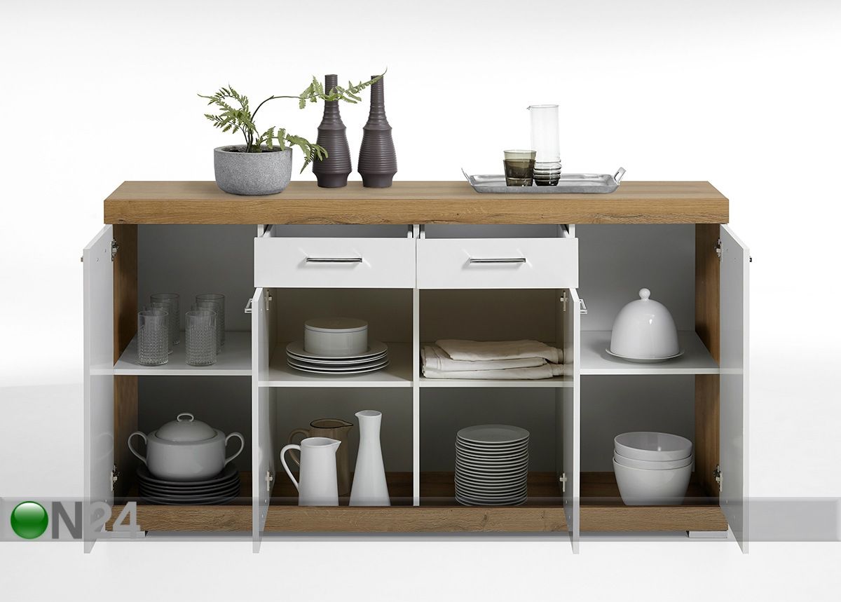 Lipasto BRISTOL 4 160x35xh90 cm kuvasuurennos