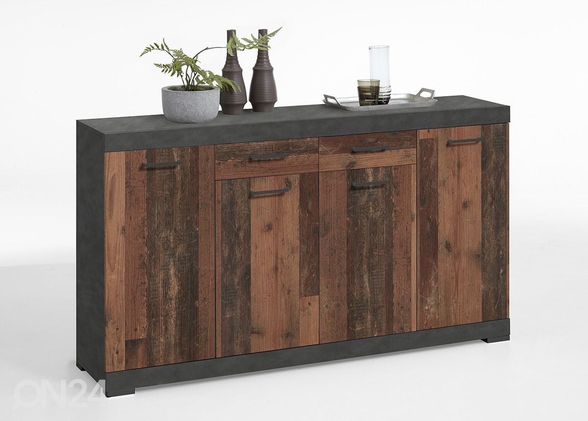 Lipasto Bristol 4 160x35xh90 cm kuvasuurennos