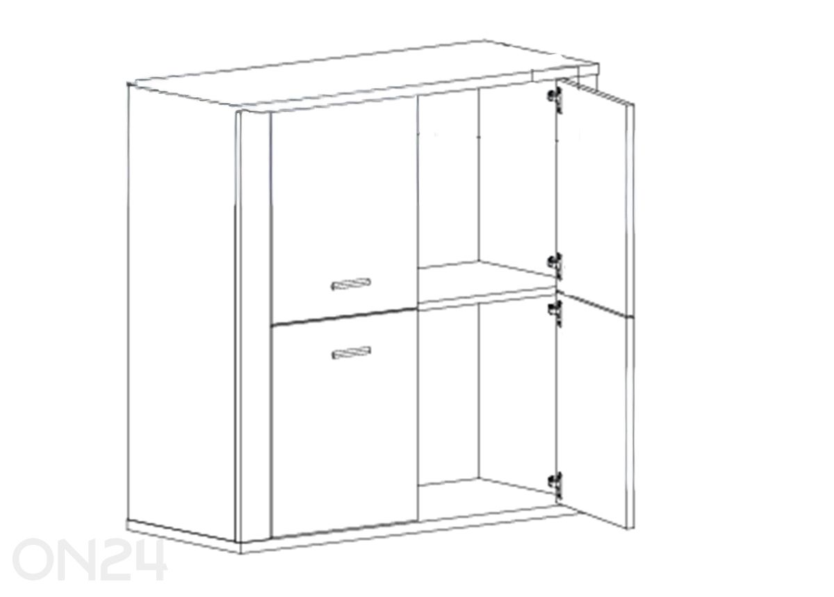 Lipasto Gress kuvasuurennos