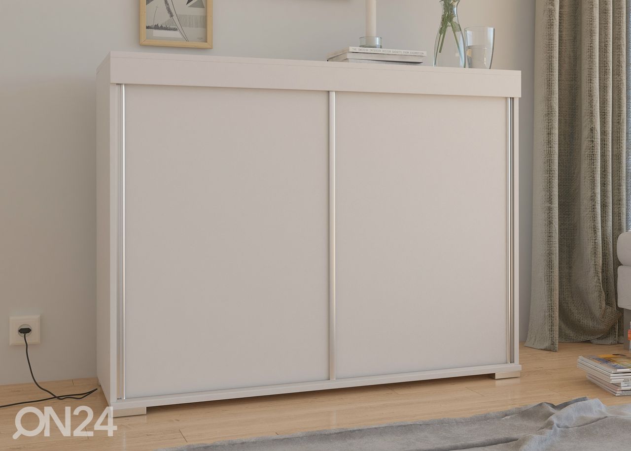 Lipasto liukuovilla Ewa 120 cm kuvasuurennos