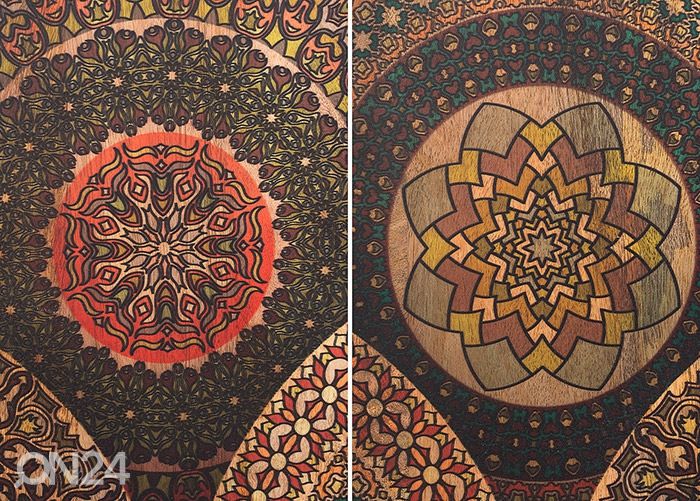 Lipasto Mandala kuvasuurennos