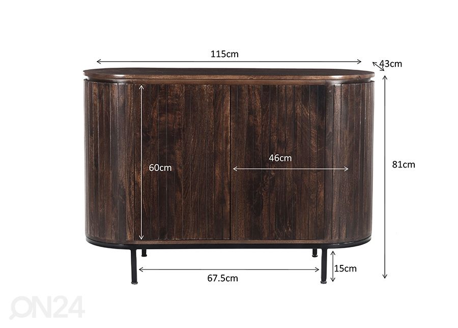 Lipasto Noor 115 cm kuvasuurennos