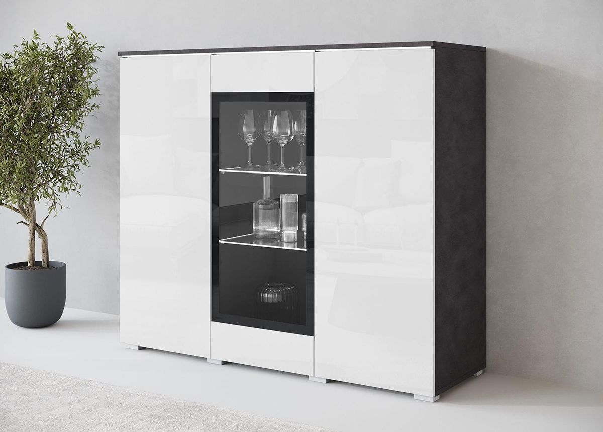 Lipasto Sawot 120 cm + LED kuvasuurennos