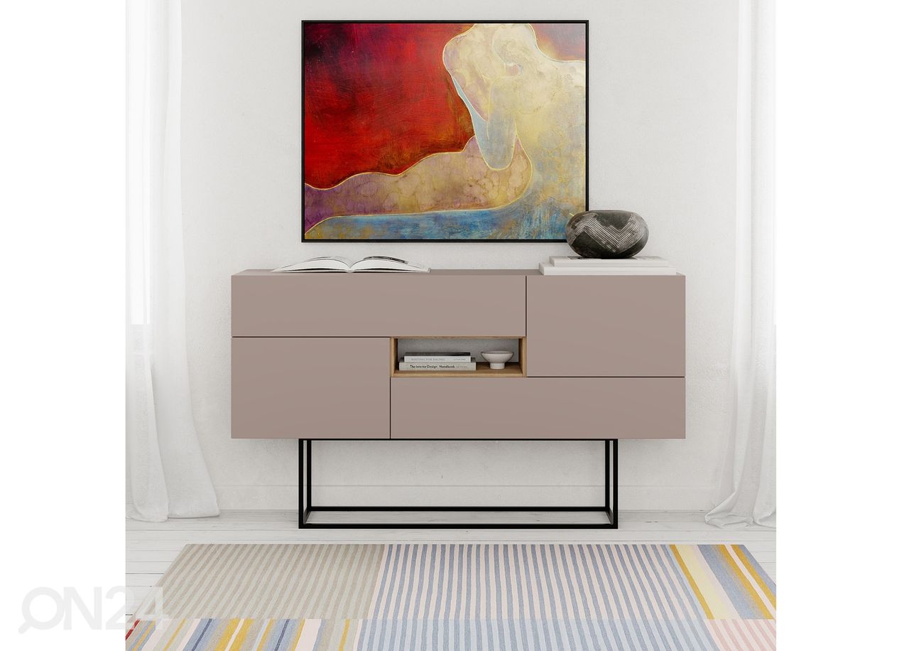 Lipasto Titan Mocca 2P 145 cm kuvasuurennos