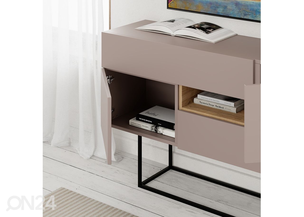 Lipasto Titan Mocca 2P 145 cm kuvasuurennos