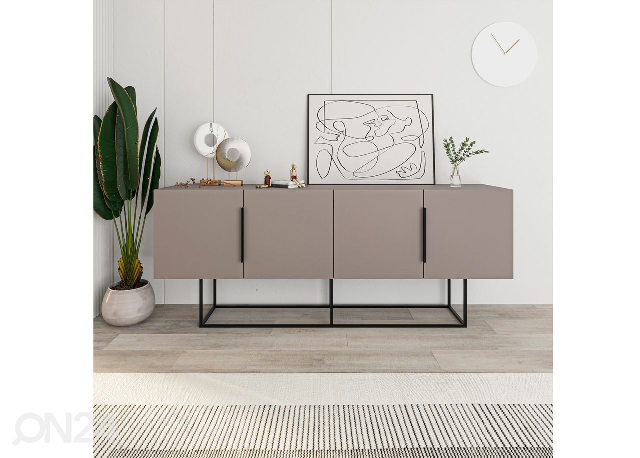 Lipasto Titan Mocca 4P 200 cm kuvasuurennos