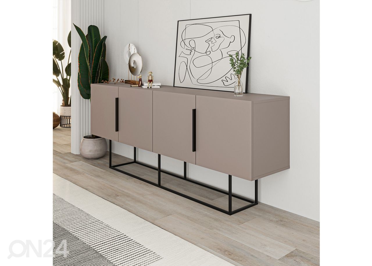 Lipasto Titan Mocca 4P 200 cm kuvasuurennos