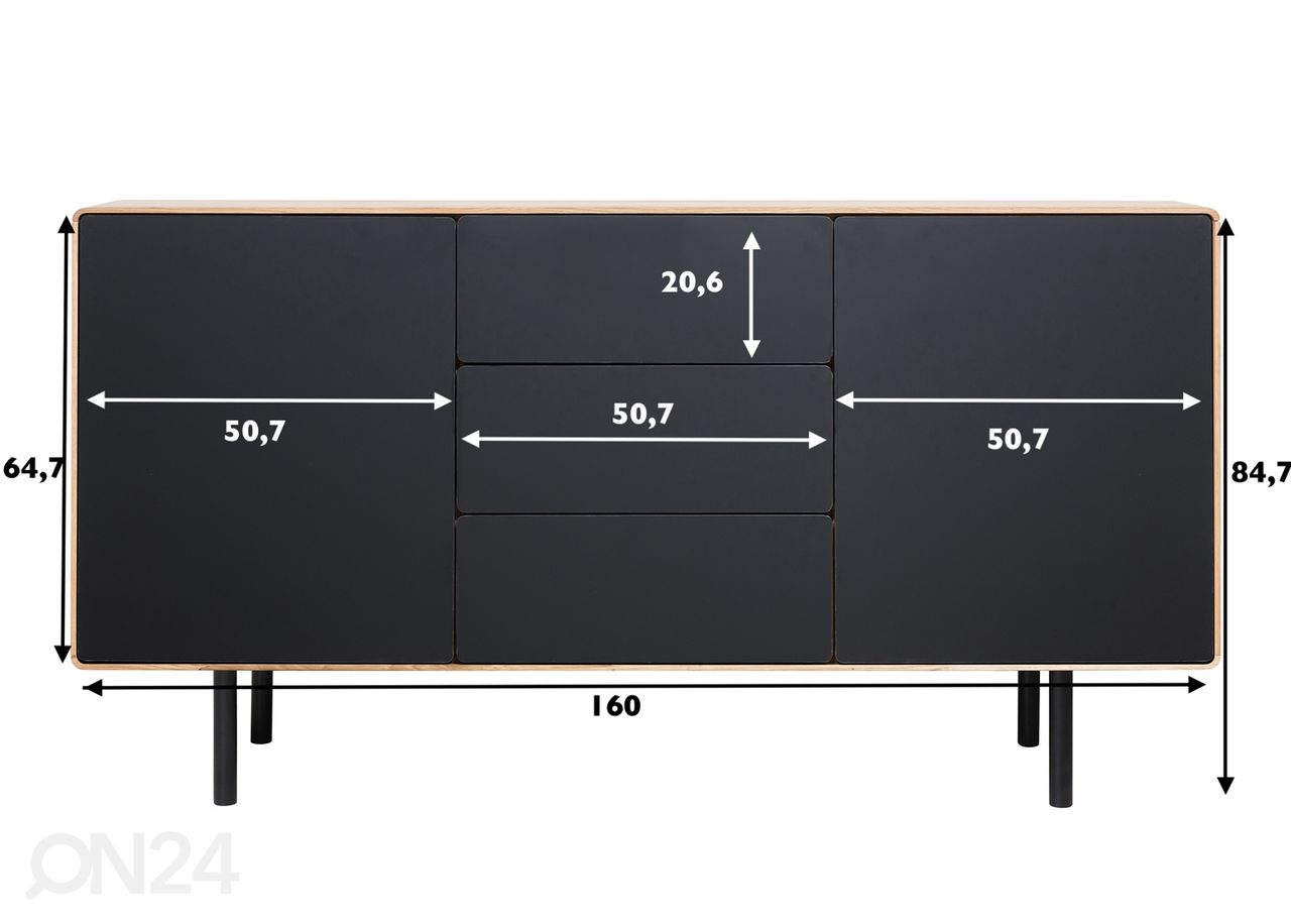 Lipasto Tokyo 160 cm kuvasuurennos