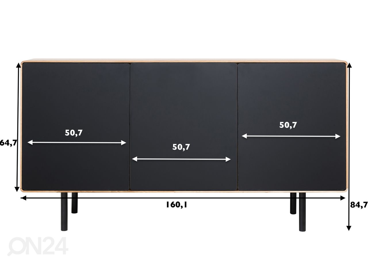 Lipasto Tokyo 160 cm kuvasuurennos