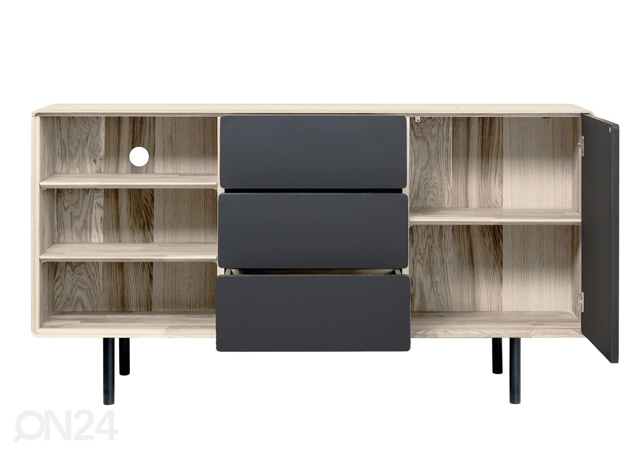 Lipasto Tokyo 160 cm, valkoinen öljy kuvasuurennos