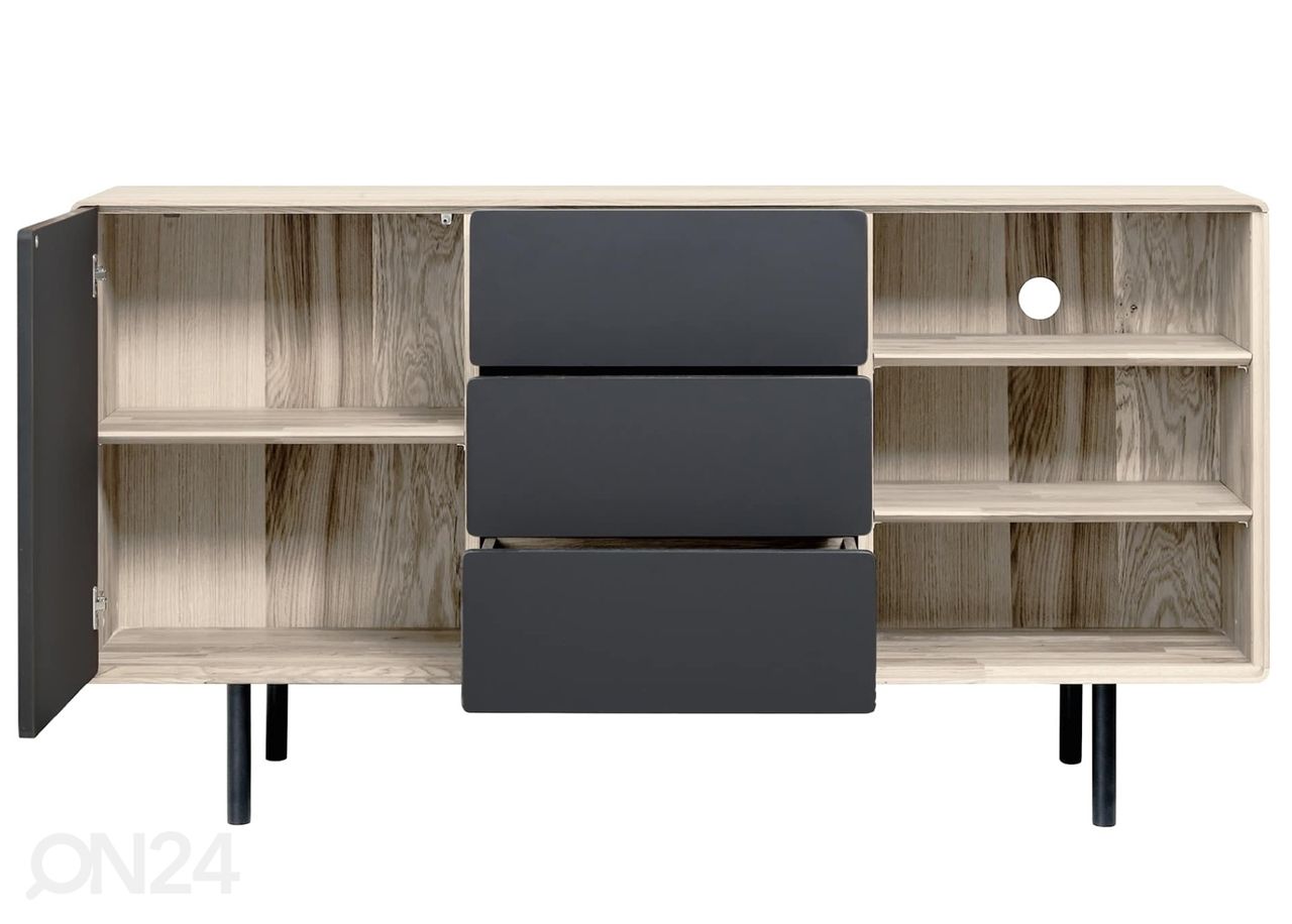 Lipasto Tokyo 160 cm, valkoinen öljy kuvasuurennos