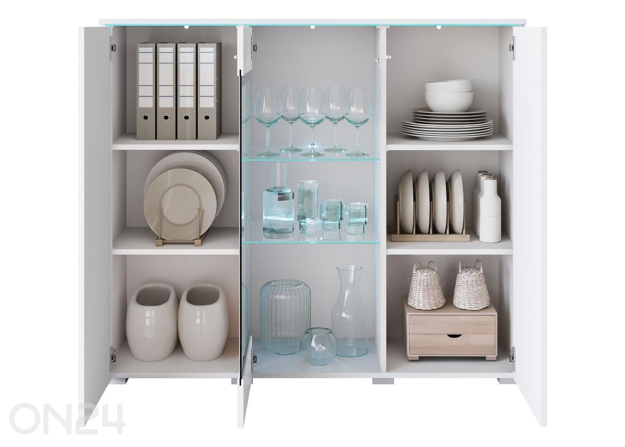 Lipasto Vera 120 cm + LED kuvasuurennos