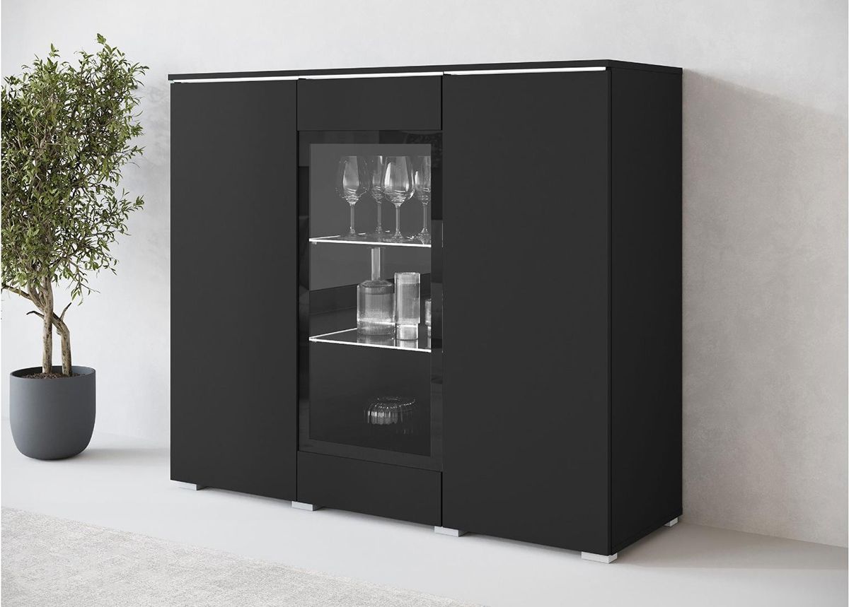 Lipasto Vera 120 cm + LED kuvasuurennos