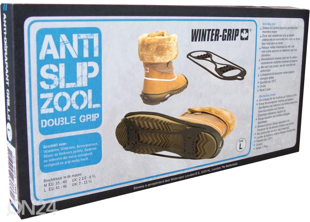 Liukuesteet kenkiin Double Grip Winter-grip kuvasuurennos