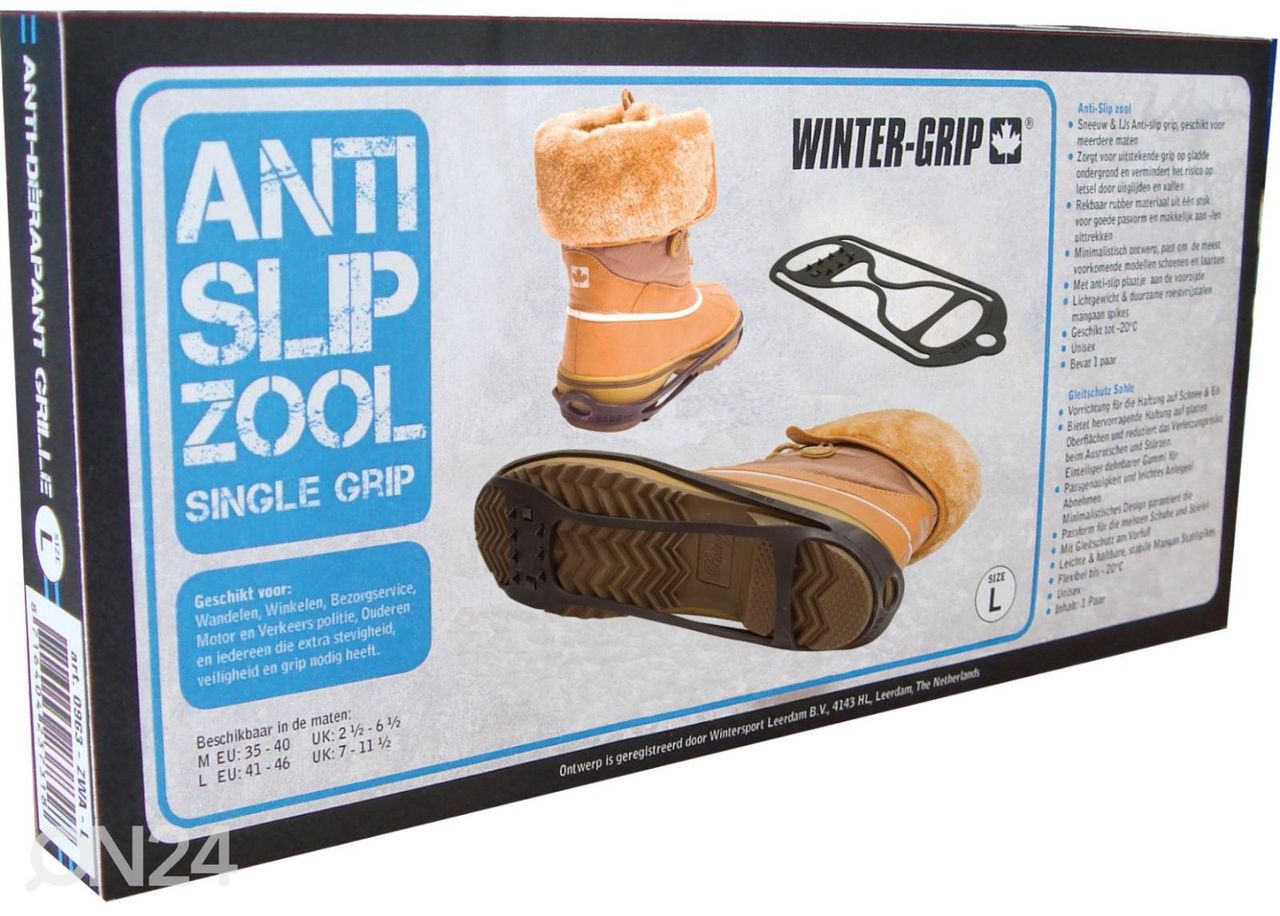 Liukuesteet kenkiin Single Grip Winter-grip kuvasuurennos
