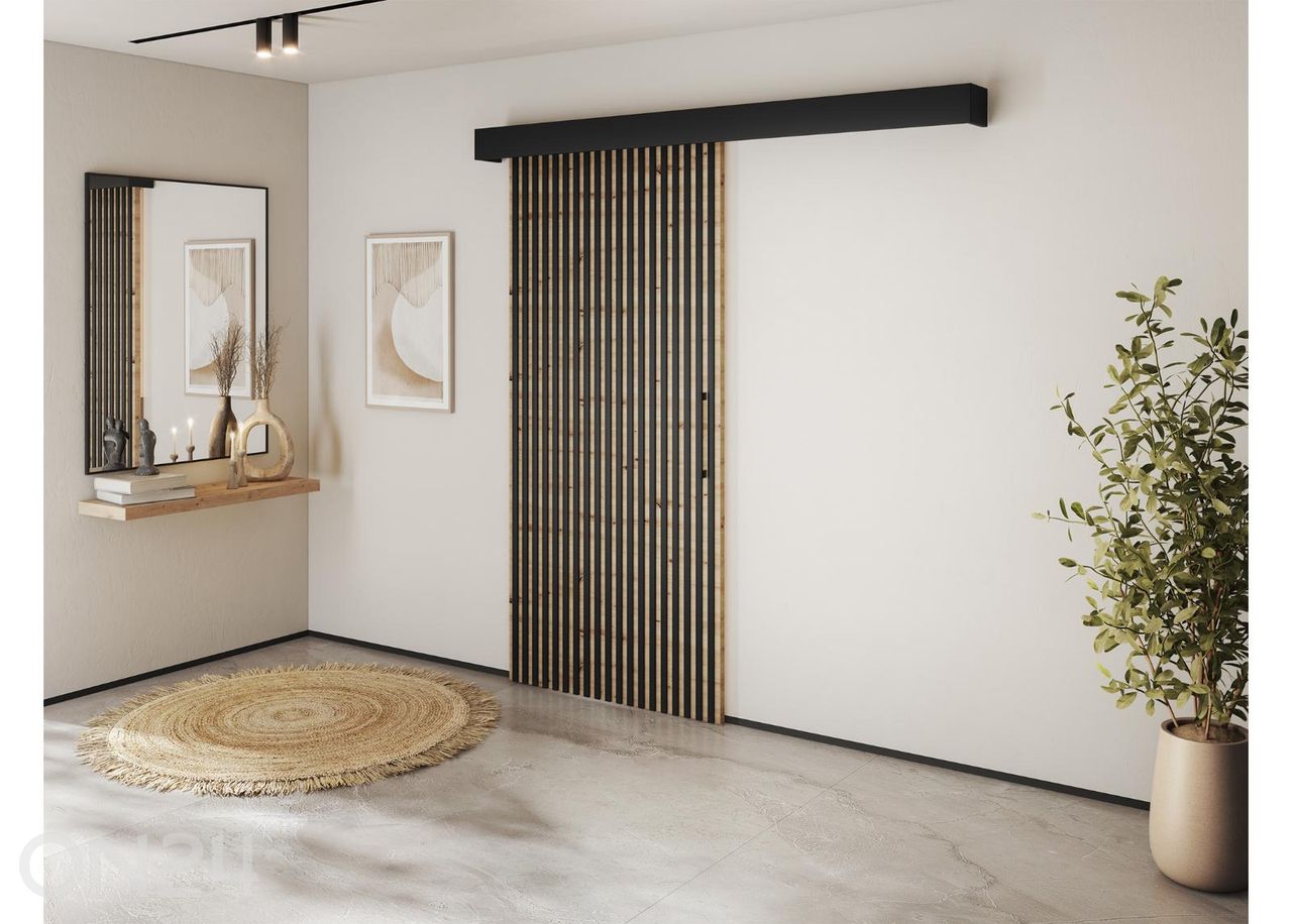 Liukuovi Tauricio 96 cm, hiljalleen sulkeutuva mekanismilla kuvasuurennos