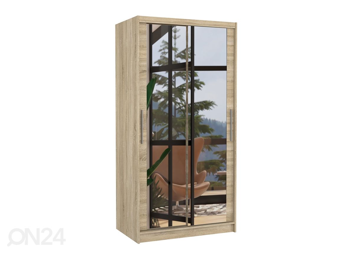 Liukuovikaappi 100 cm kuvasuurennos