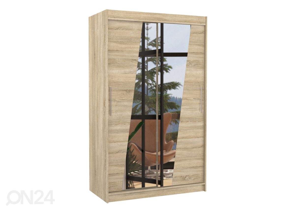 Liukuovikaappi 120 cm kuvasuurennos