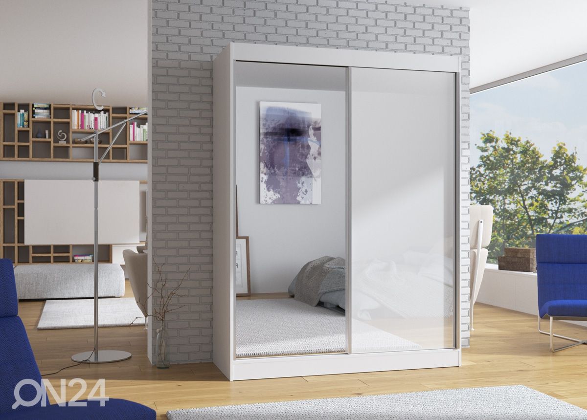 Liukuovikaappi 150 cm kuvasuurennos