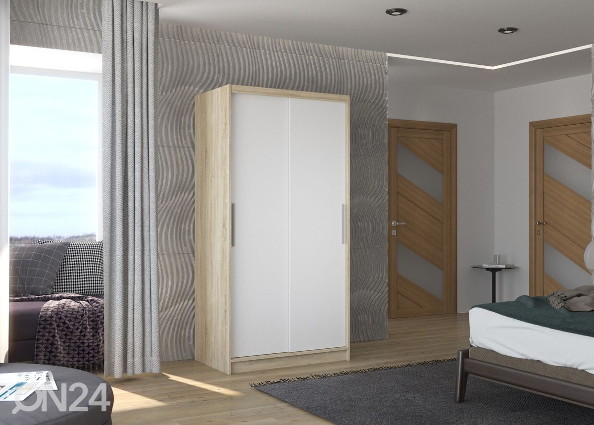 Liukuovikaappi Asta 100 cm kuvasuurennos