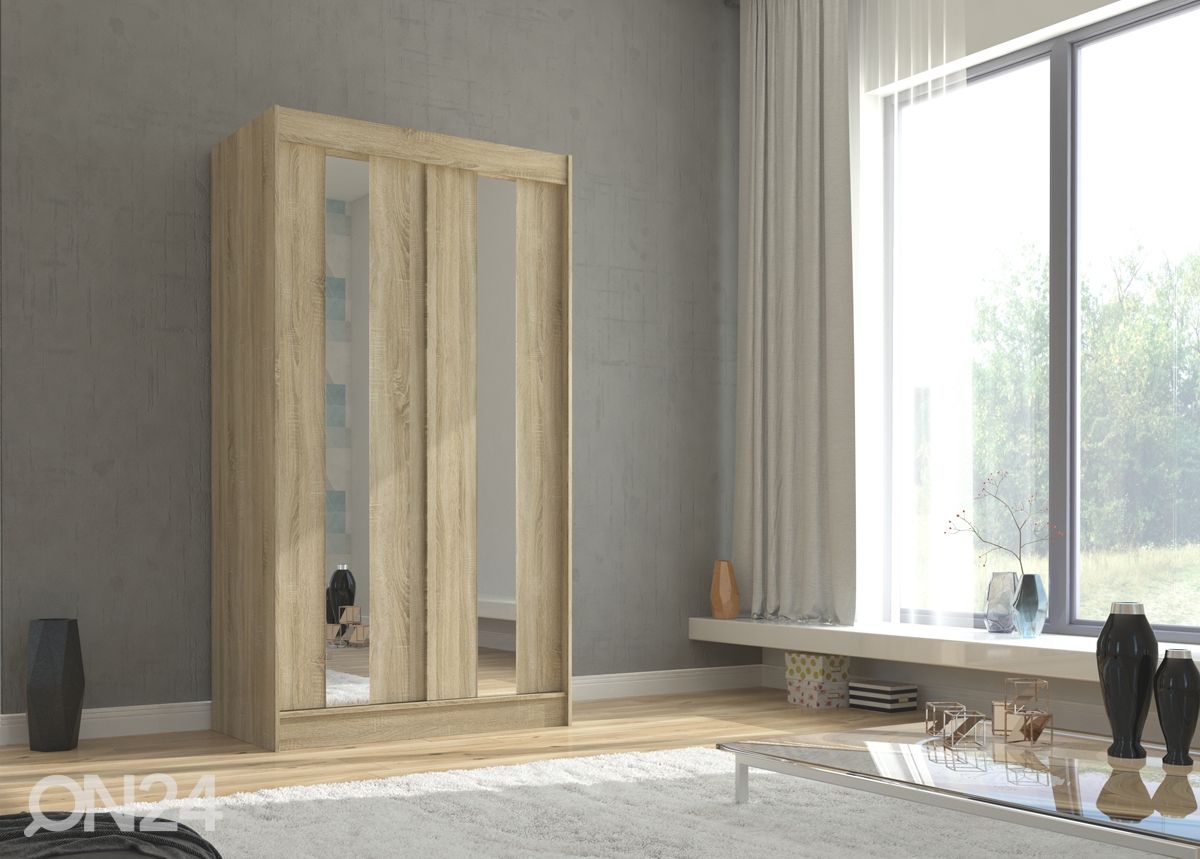 Liukuovikaappi Ballwin II 120 cm kuvasuurennos