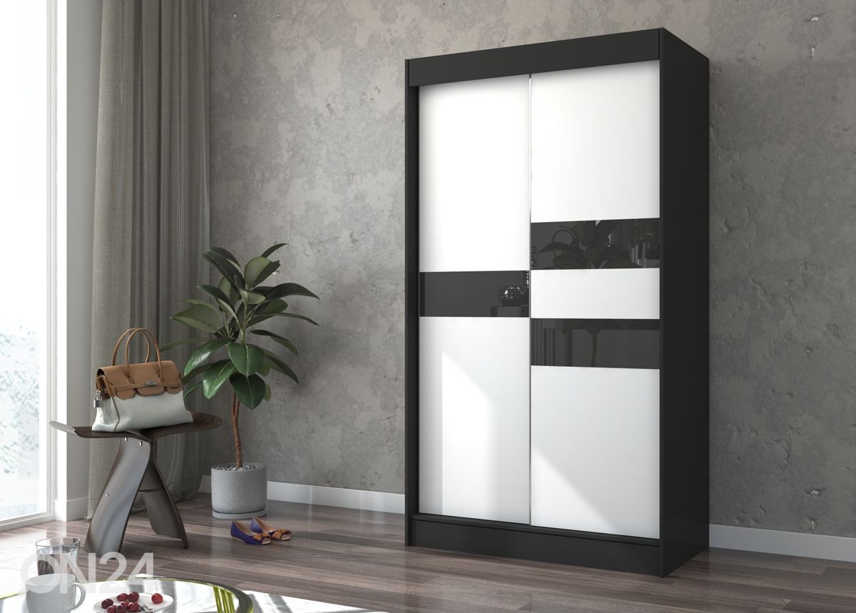 Liukuovikaappi Bari 120 cm kuvasuurennos