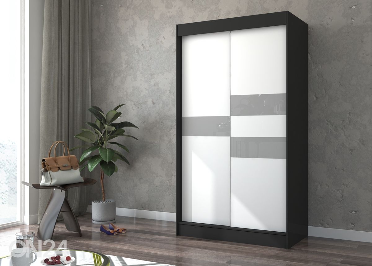 Liukuovikaappi Bari 120 cm kuvasuurennos