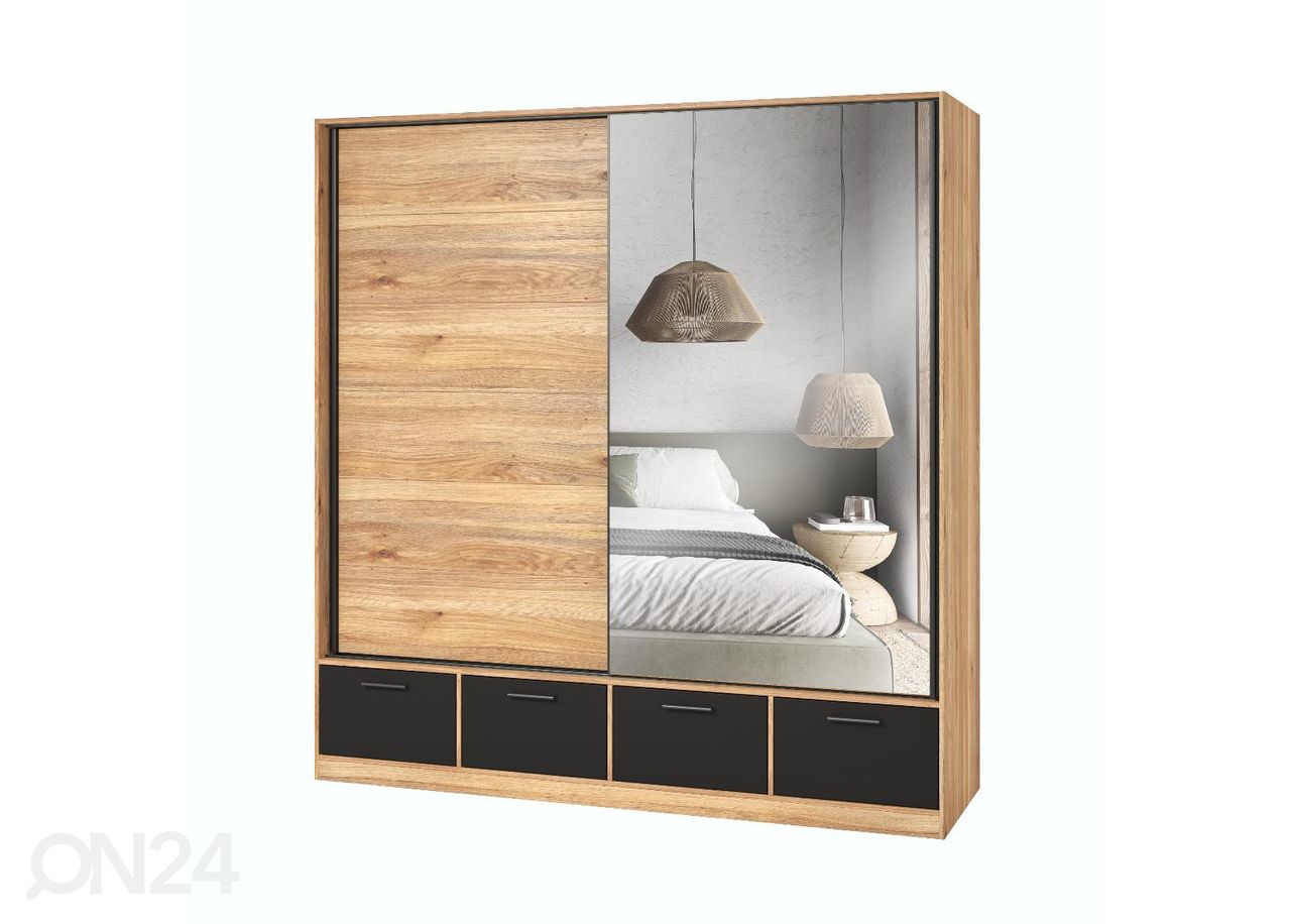 Liukuovikaappi Betty 200 cm kuvasuurennos