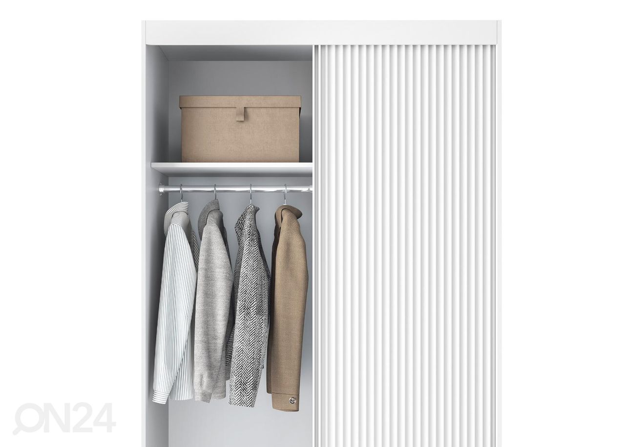 Liukuovikaappi Biancco 120 cm kuvasuurennos