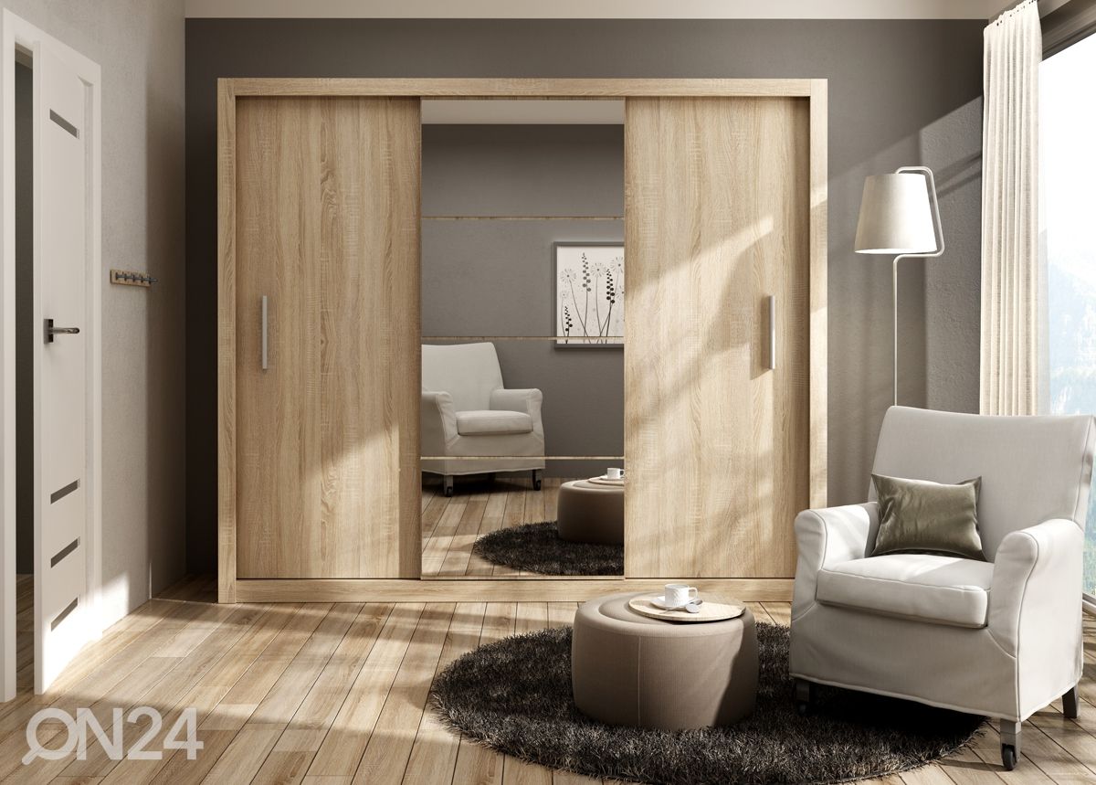 Liukuovikaappi Carlton 250 cm kuvasuurennos