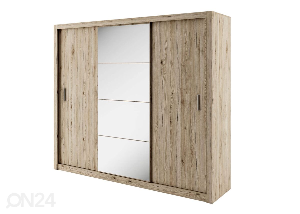 Liukuovikaappi Carlton 250 cm kuvasuurennos
