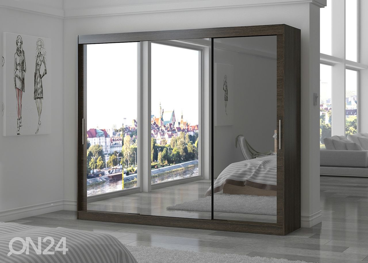 Liukuovikaappi Charlotte 250 cm kuvasuurennos