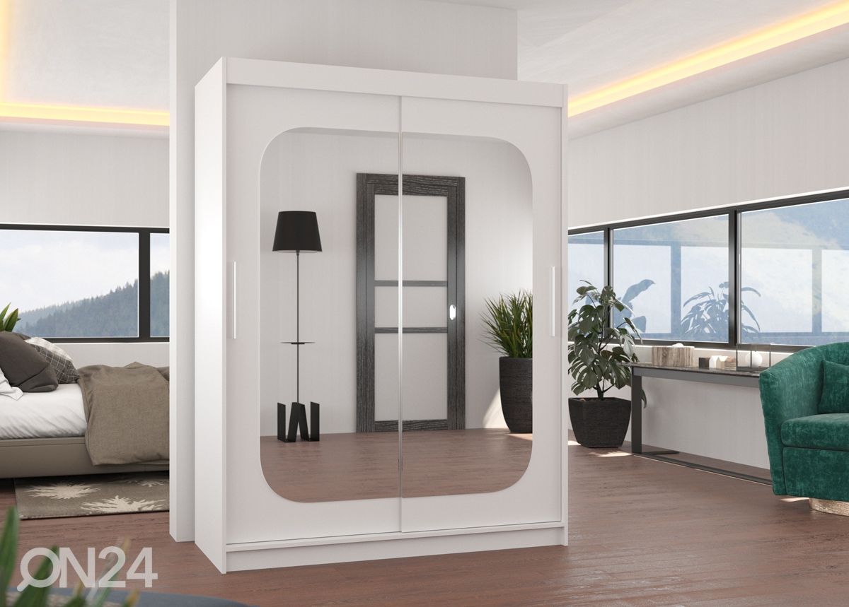 Liukuovikaappi Clarksville 150 cm kuvasuurennos