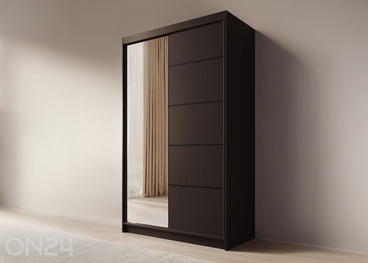 Liukuovikaappi Como 120 cm kuvasuurennos