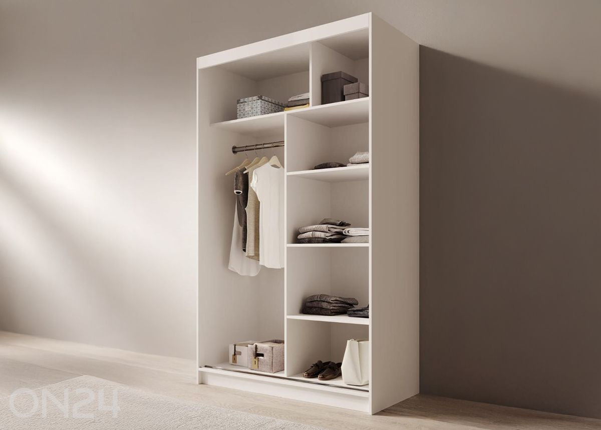 Liukuovikaappi Como 120 cm kuvasuurennos