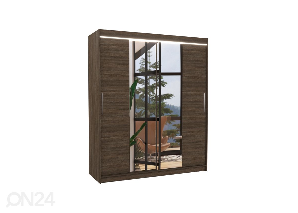 Liukuovikaappi Dalia I 180 cm + LED kuvasuurennos