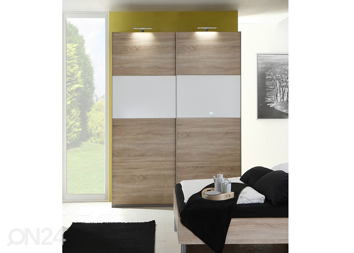 Liukuovikaappi Easy Plus h210x135 cm kuvasuurennos