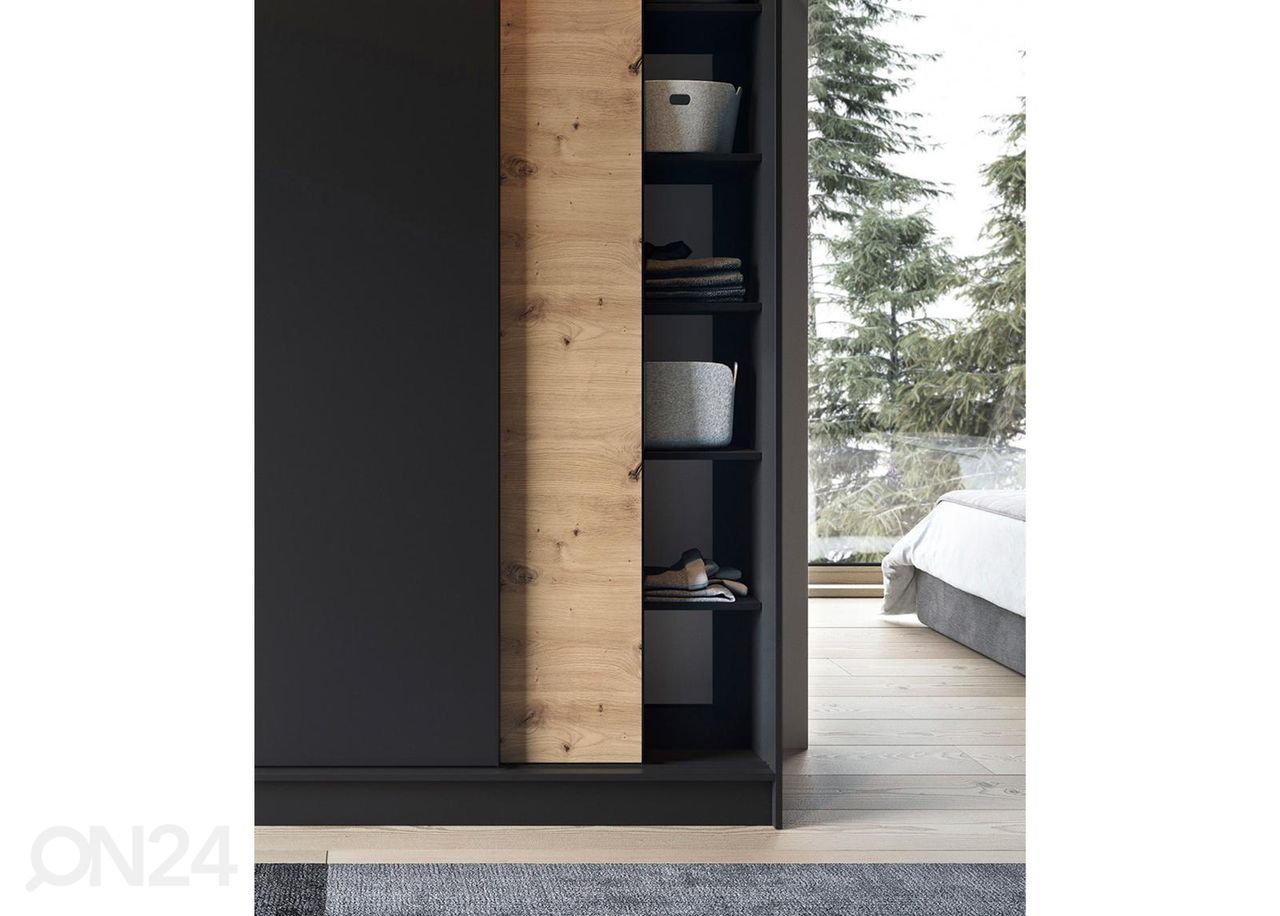 Liukuovikaappi Esville 180 cm kuvasuurennos