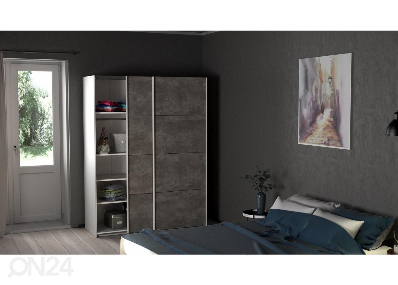 Liukuovikaappi Firenze 150 cm kuvasuurennos