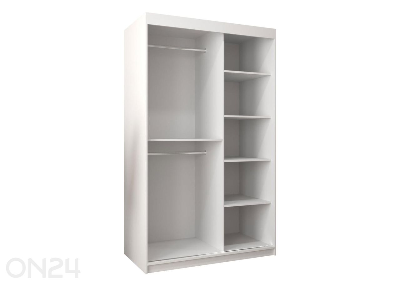 Liukuovikaappi Flutes 120 cm kuvasuurennos