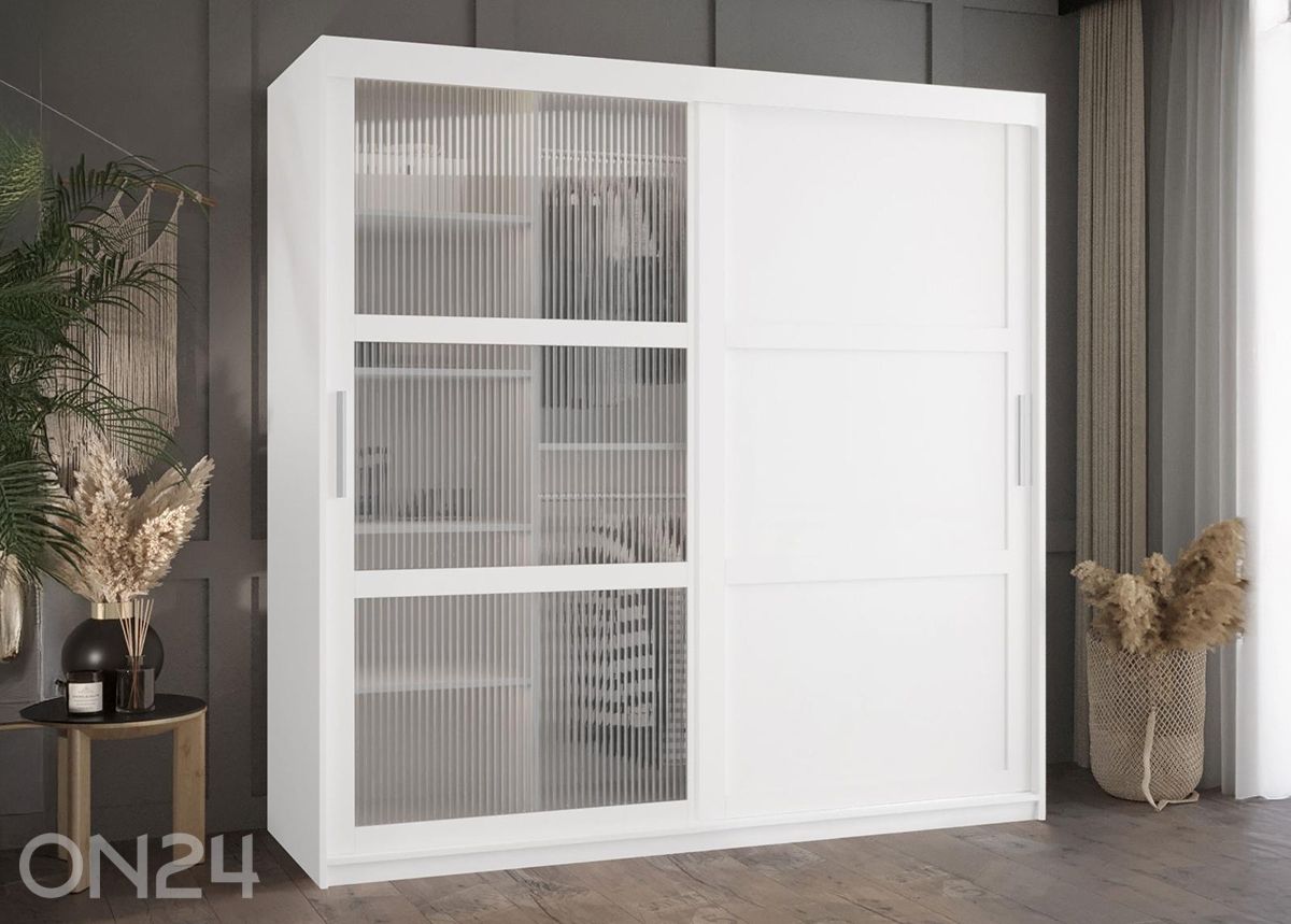 Liukuovikaappi Flutes 180 cm kuvasuurennos