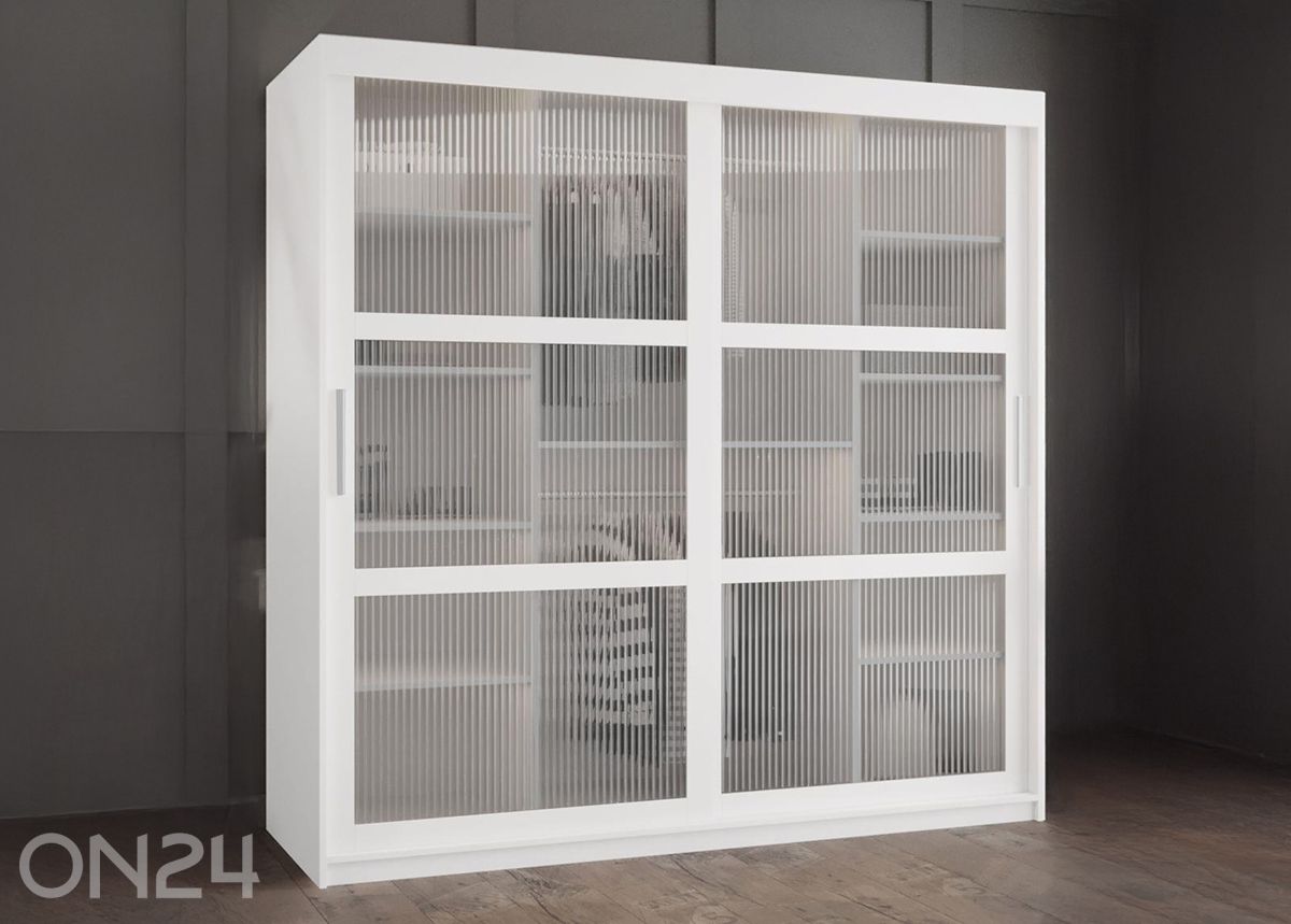 Liukuovikaappi Flutes 180 cm kuvasuurennos