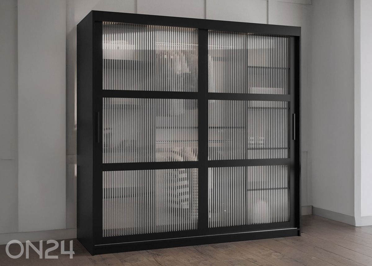 Liukuovikaappi Flutes 180 cm kuvasuurennos