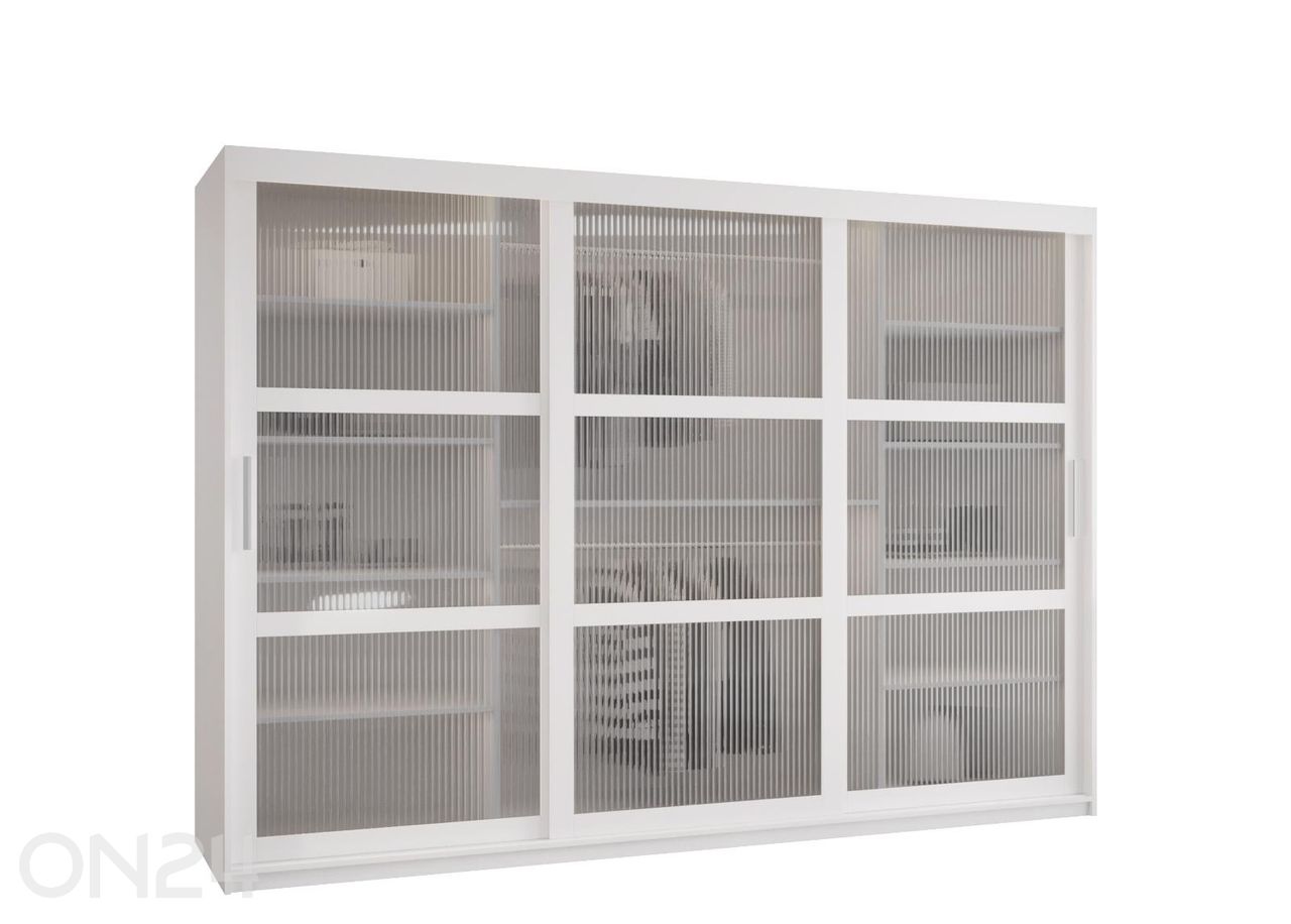 Liukuovikaappi Flutes 250 cm kuvasuurennos