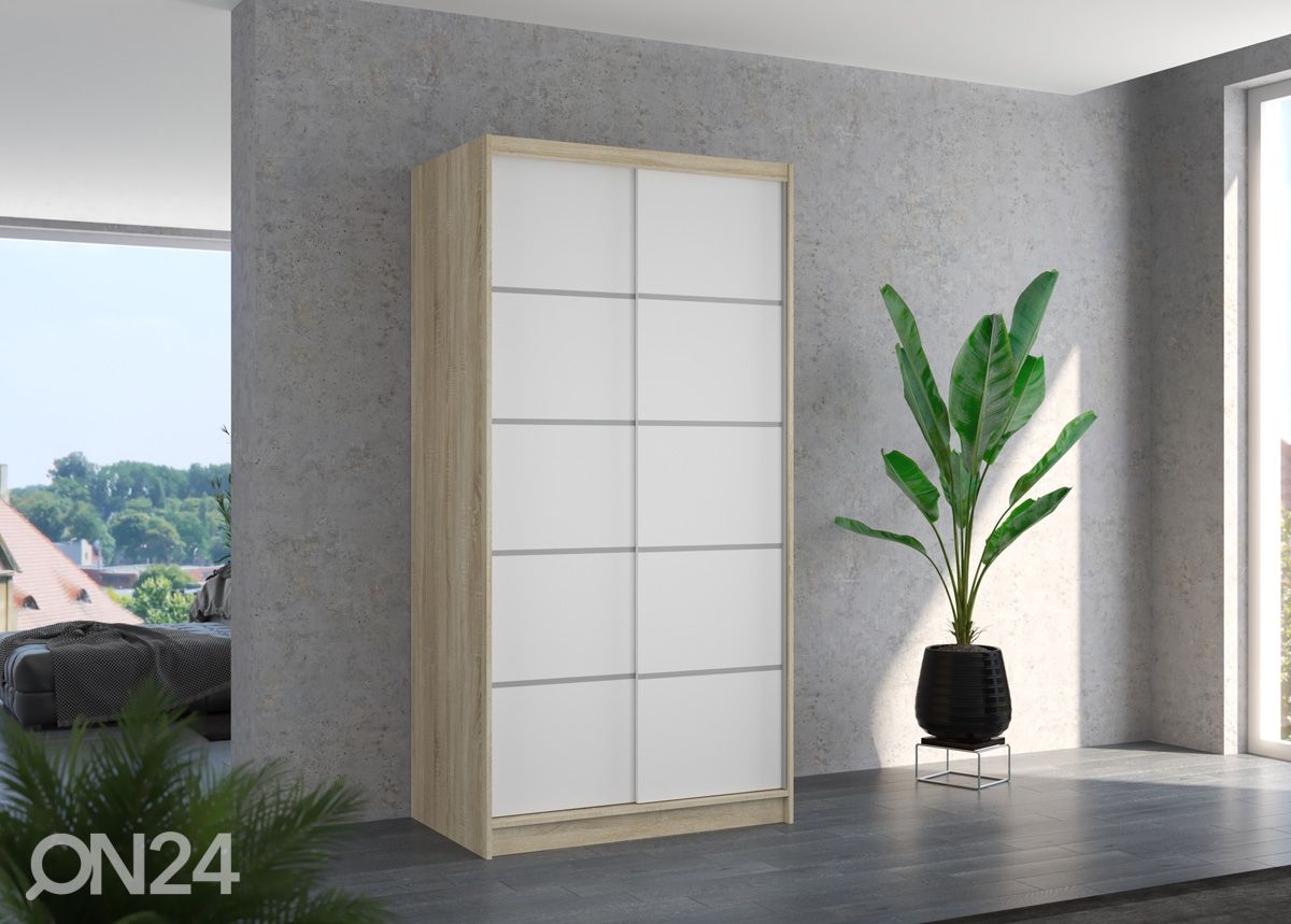 Liukuovikaappi Fran 100 cm kuvasuurennos