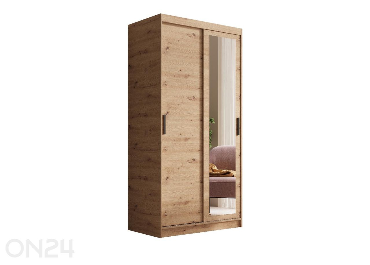 Liukuovikaappi Hally 100 cm kuvasuurennos
