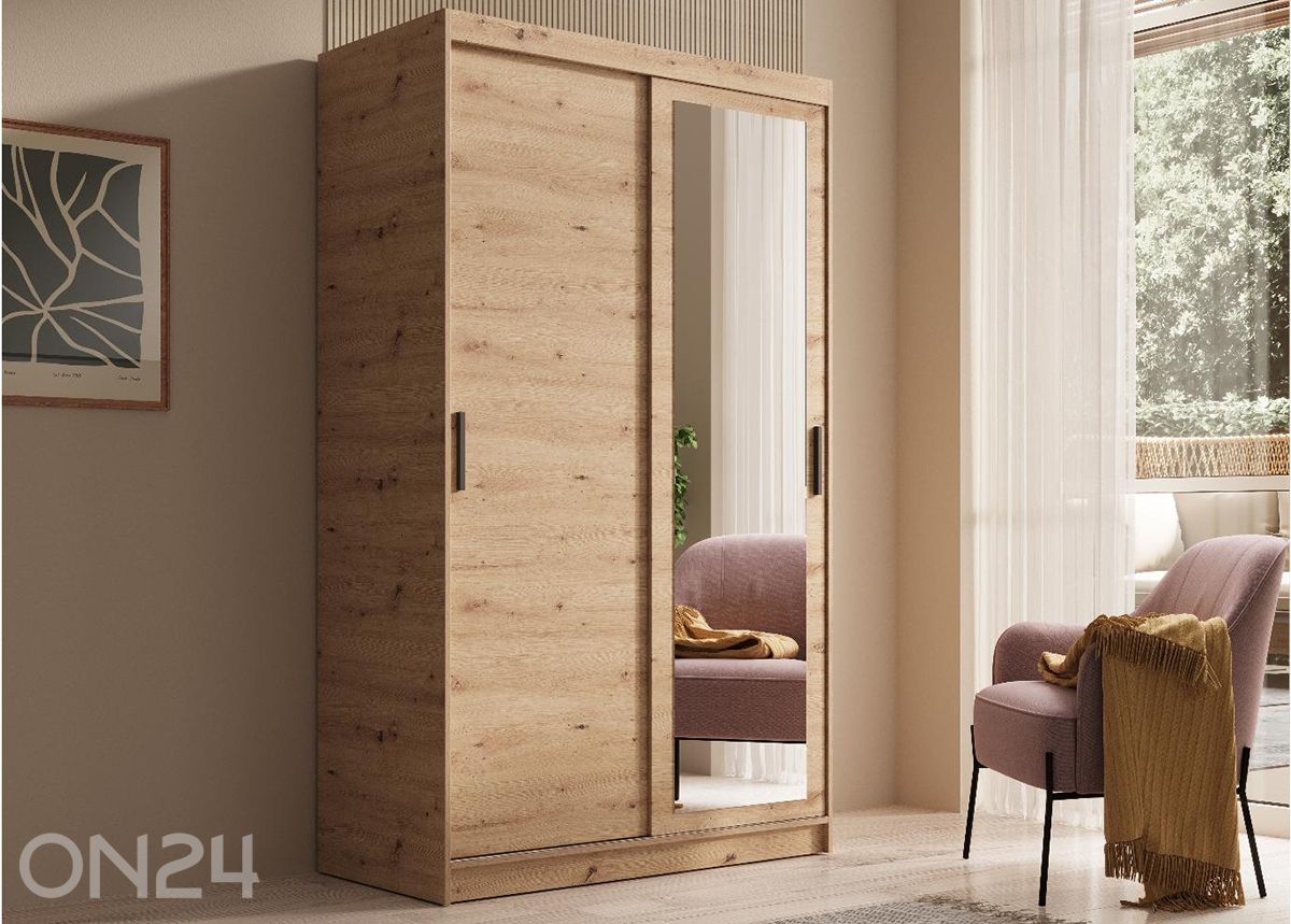 Liukuovikaappi Hally 120 cm kuvasuurennos