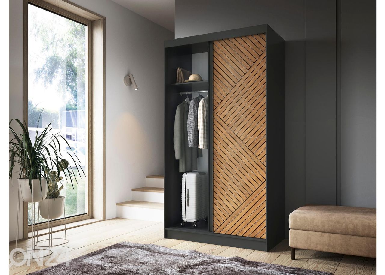 Liukuovikaappi Marrphy 120 cm kuvasuurennos